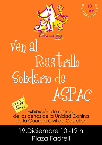 Rastrillo Solidario de ASPAC Rastrillo Solidario de ASPAC