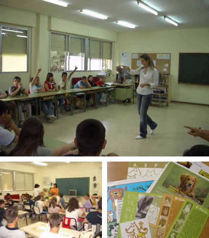 Charlas educativas en Centros Escolares de Castellón