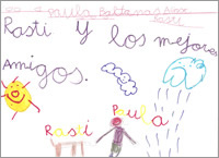 Dibujo de Paula Baltanás (6 años)